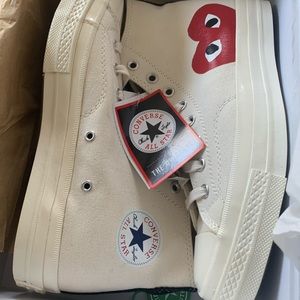 Brand new cdg converses